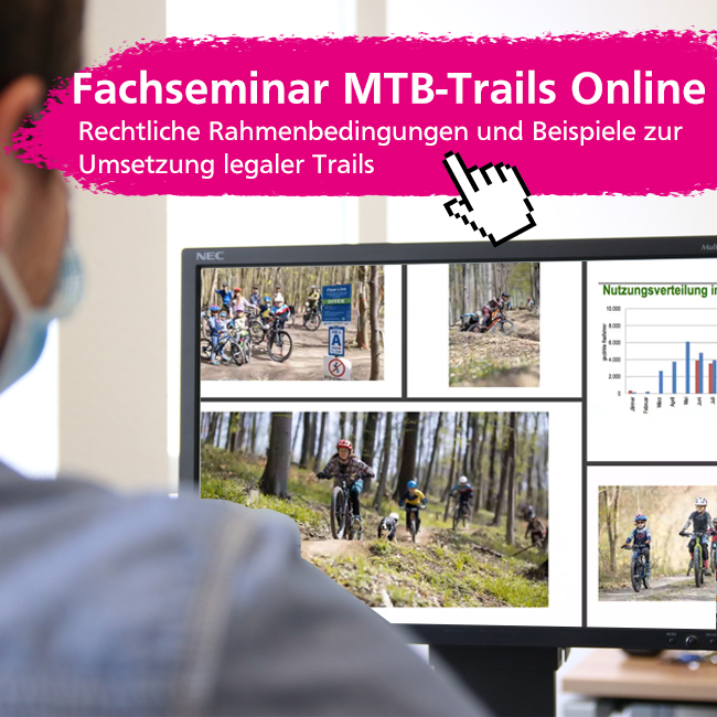 MTB-Trails, Fachseminar Online, IAKS, Mountainbike, Seminar