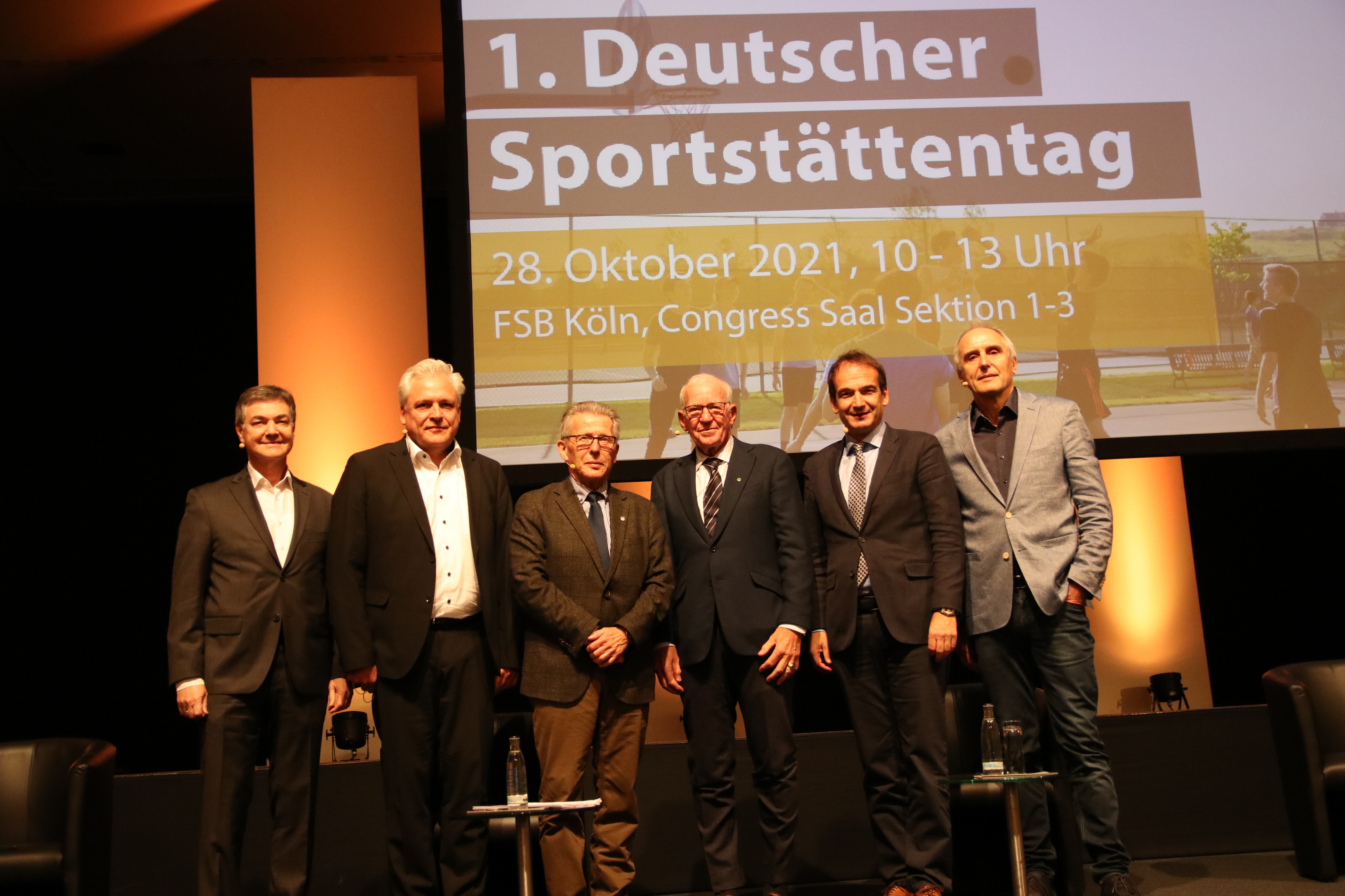 1. Deutscher Sportstättentag, Podium, Diskussion