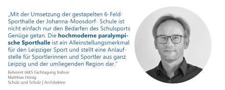 Collage Fachtagung Indoor Zitat Matthias Hönig