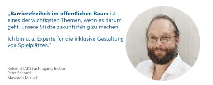 Collage Fachtagung Indoor Zitat Schraml