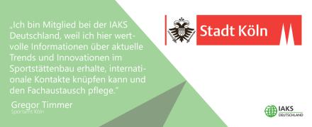 Referenz IAKS Deutschland Sportamt köln