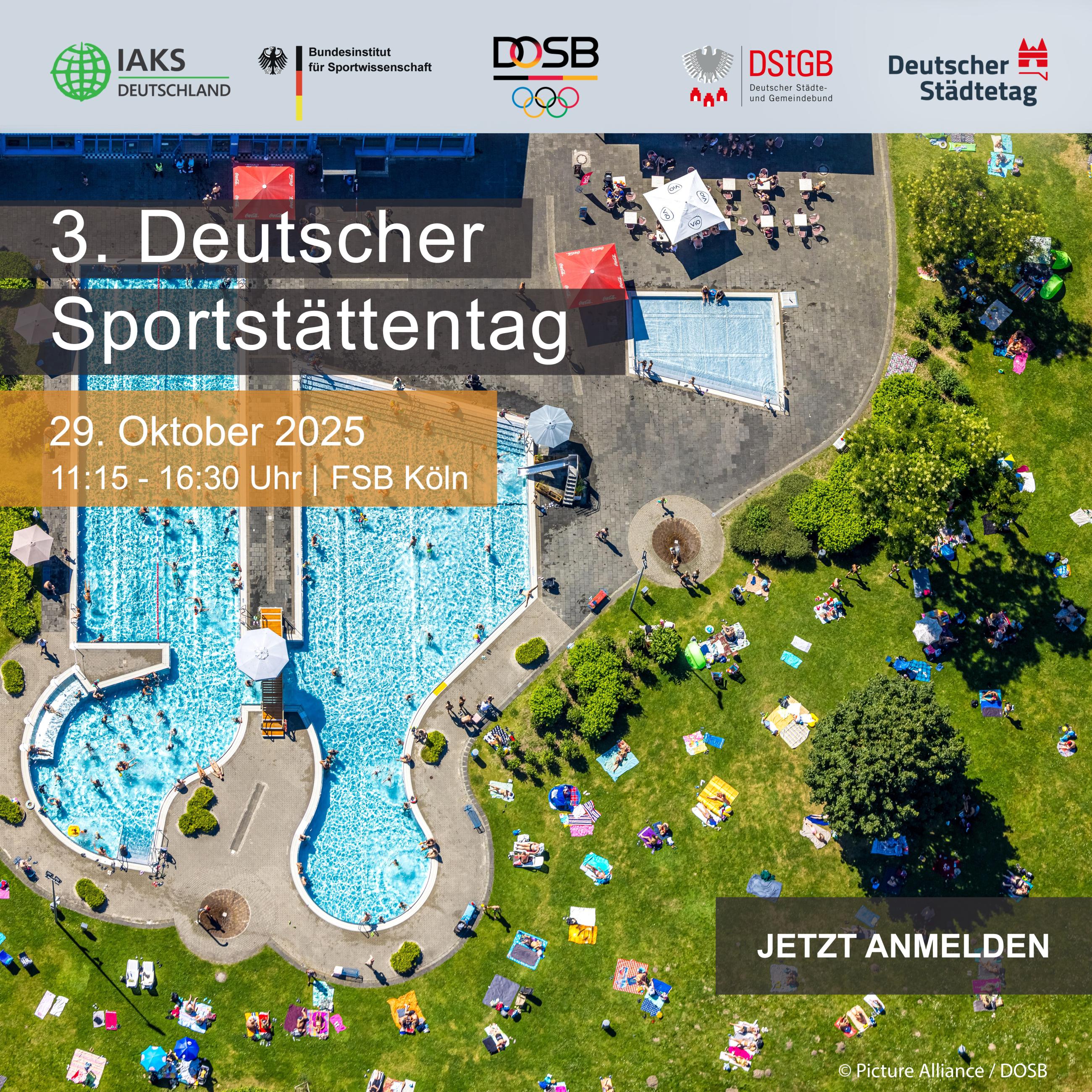 3. deutscher Sportstättentag Teaser 29.10.2025 Köln
