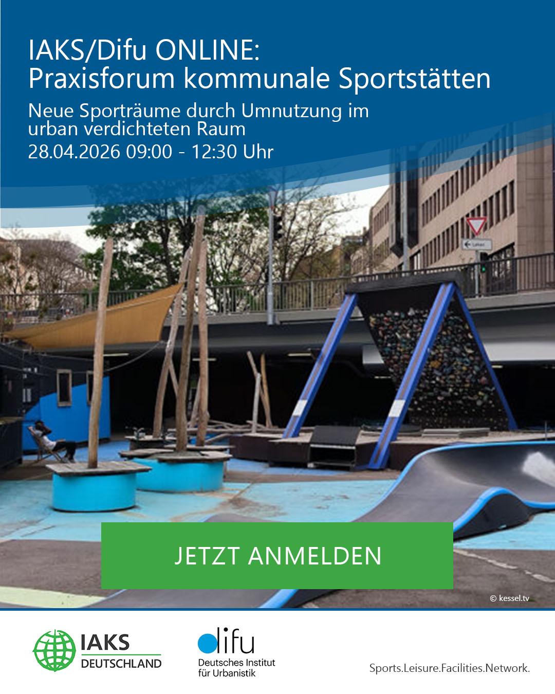 Praxisforum Kommunale Sportstätten Teaser