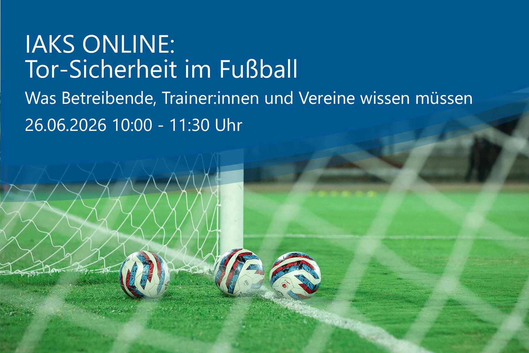 IAKS Online teaser fUßballtore
