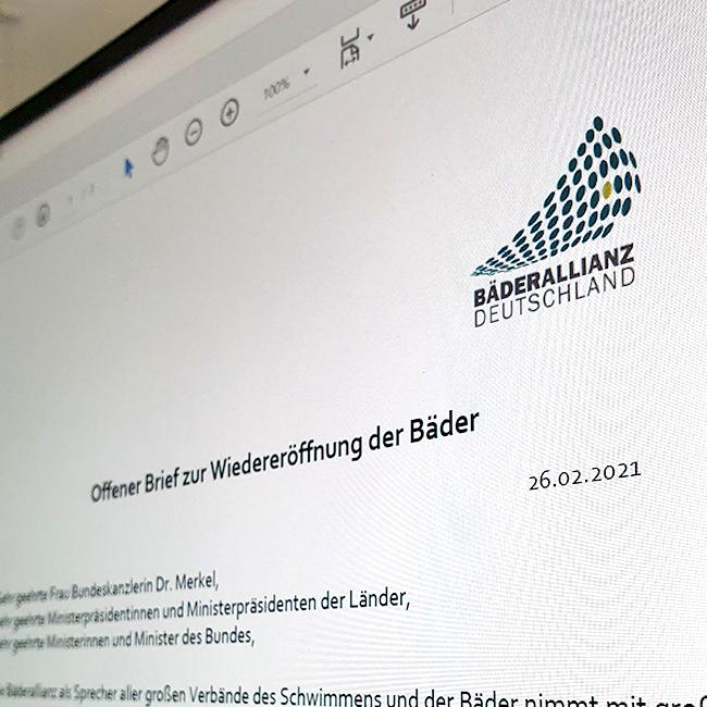 offener Brief Bäderallianz