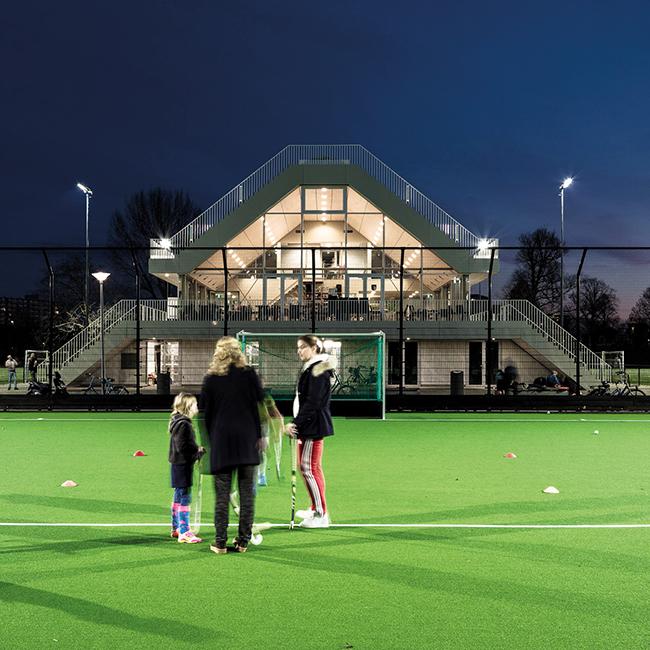 Varkenoord ClubHouse in Rotterdam by NL Architects