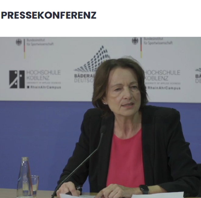Pressekonferenz Bäderleben