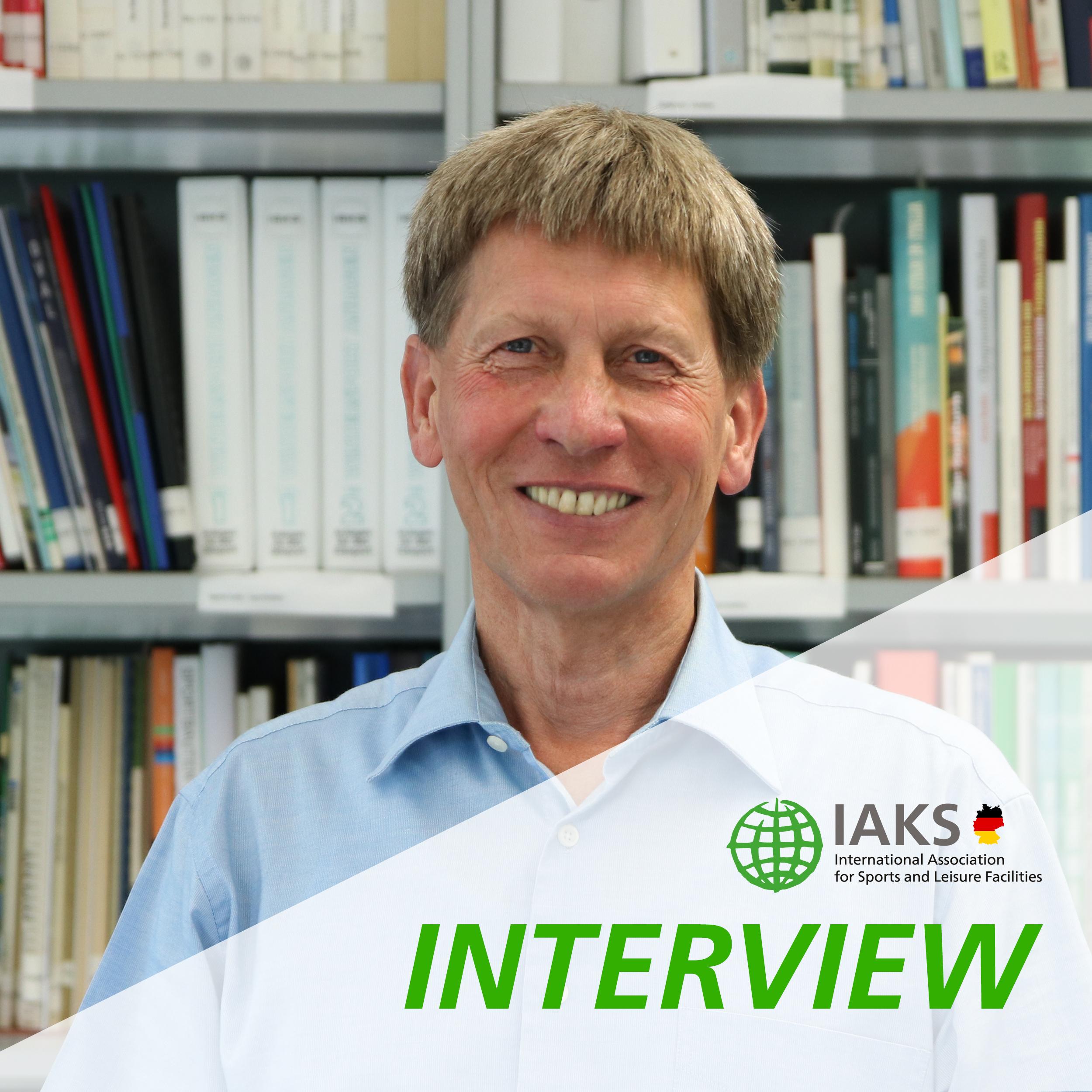 IAKS interview, Rolf Haas, Kunstrasen, Nachhaltigkeit