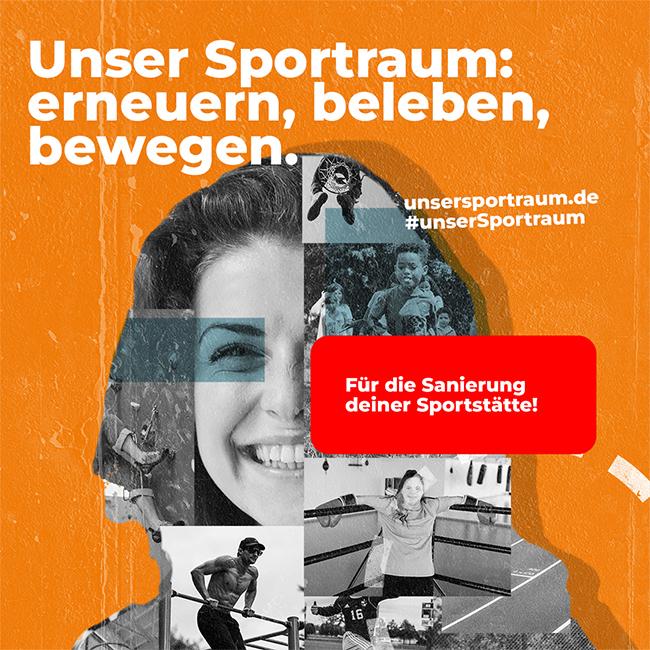 unser sportraum aktion keyvisual