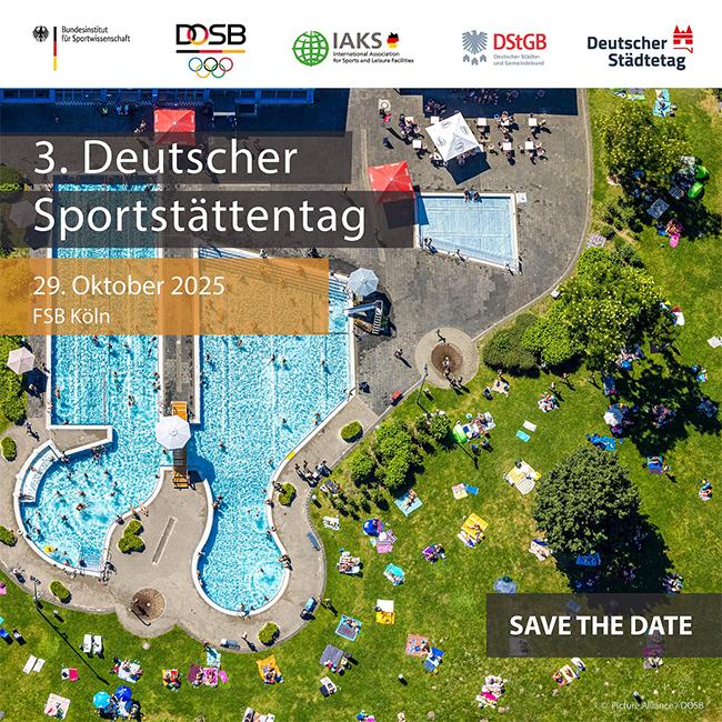 3. deutscher Sportstättentag Teaser 29.10.2025 Köln