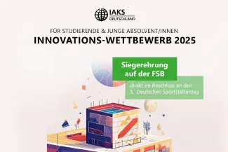 Innovations-Wettbewerb der IAKS Deutschland Collage