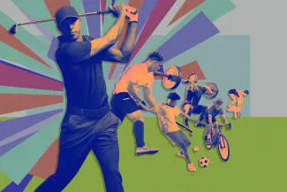 fondo con jugadores