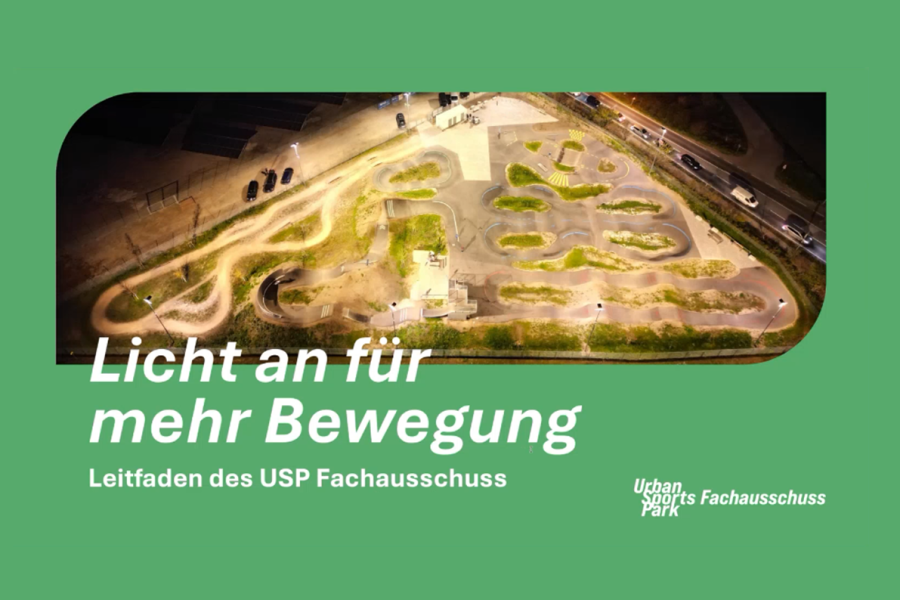 Beleuchtung von Sportplätzen Leitfaden Deckblatt