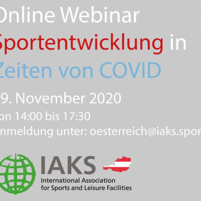IAKS, Österreich, Kongress, Covid, November, 2020
