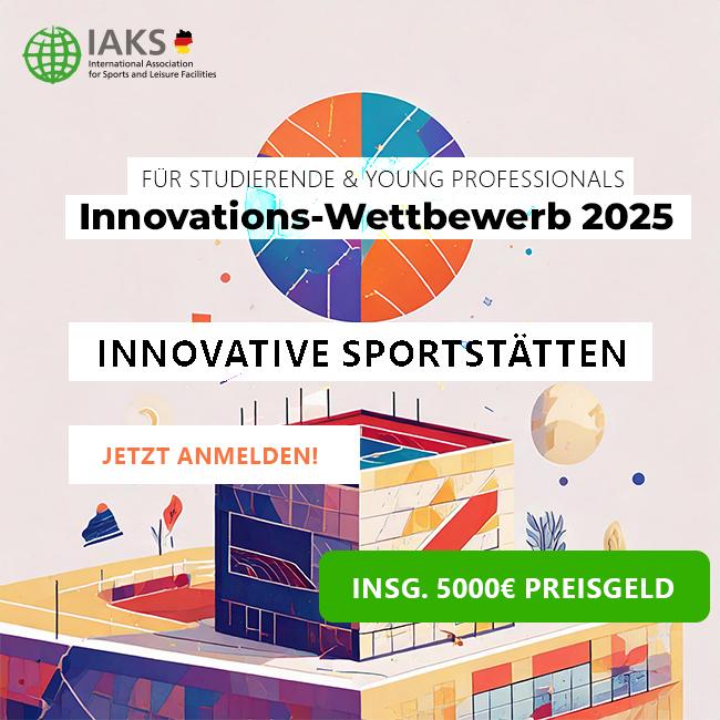 Innovations-Wettbewerb der IAKS Deutschland Collage